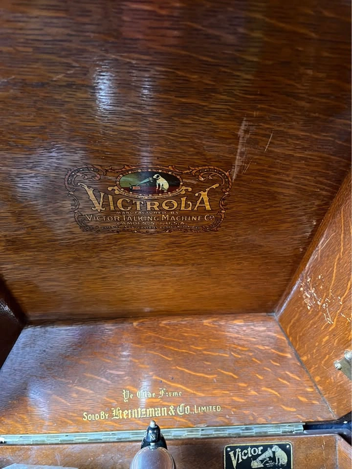 Victor Victrola Record Player Cabinet - Vintage - photo 2