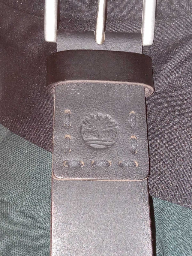 Size 32 - Timberland Leather Belt - photo 2