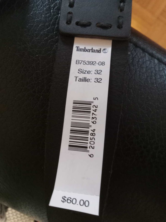 Size 32 - Timberland Leather Belt - photo 4