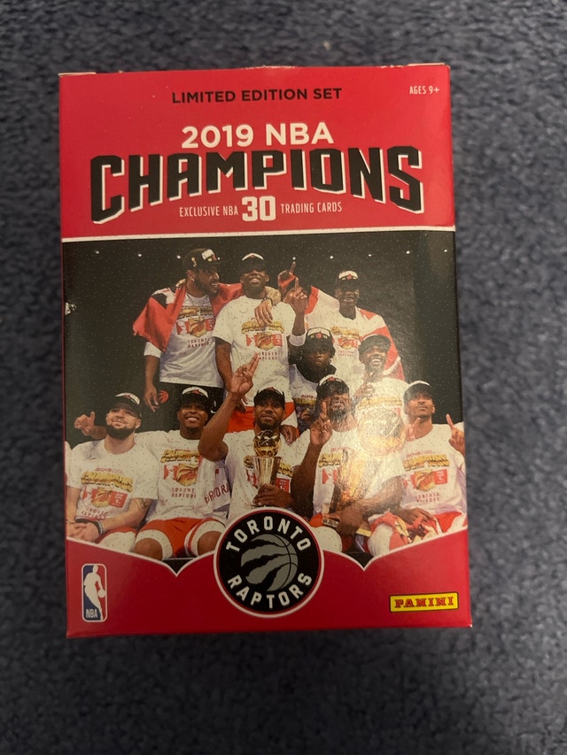 Panini NBA Champions Toronto Raptors Box Set