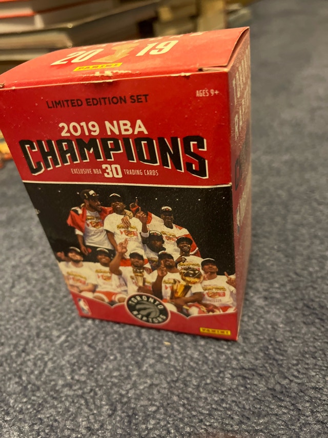 Panini NBA Champions Toronto Raptors Box Set - photo 2