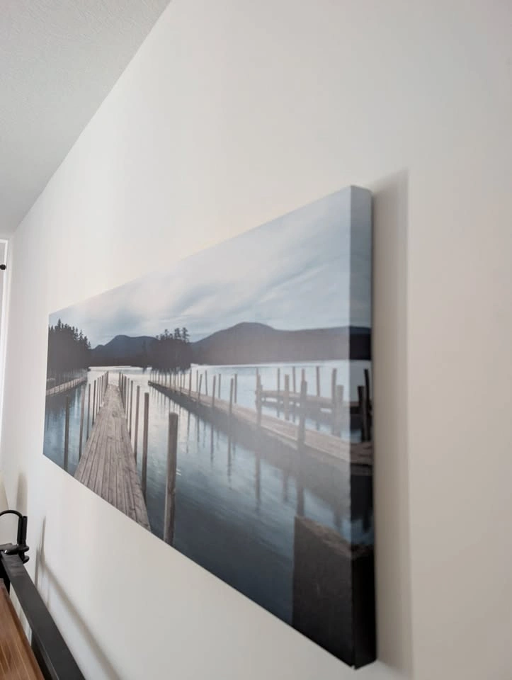 Dock at Dusk Canvas Art - photo 2