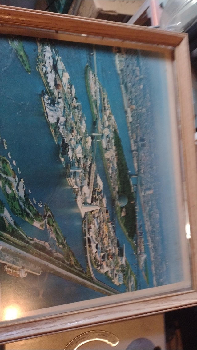 Expo 1967: Framed Aerial Photograph