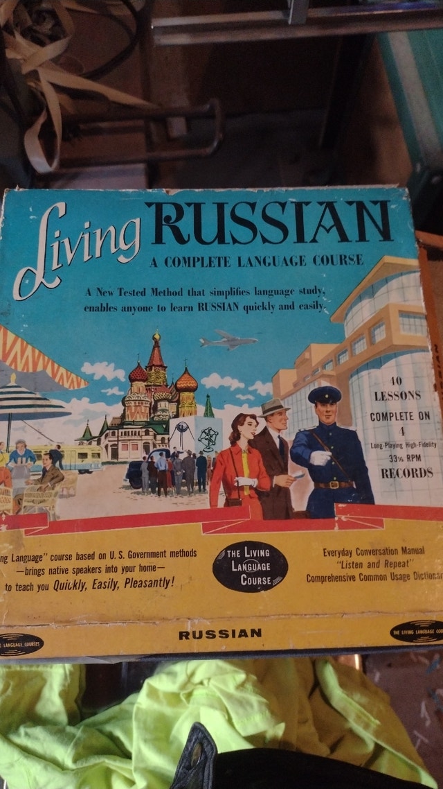 Learn Russian Vintage Language Course - Living Russian