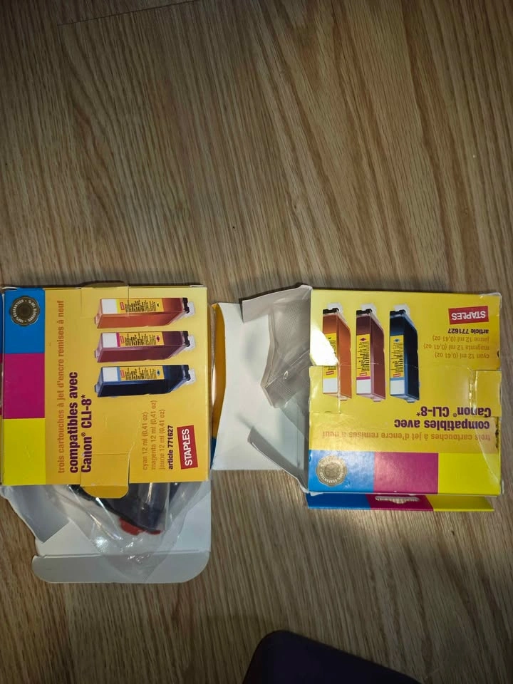 Brand New Canon CLI-8 Ink - 5 Yellow, 1 Black