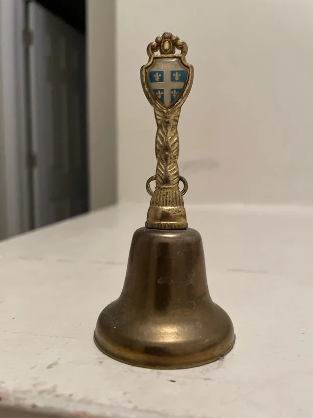 Quebec souvenir bell thumbnail