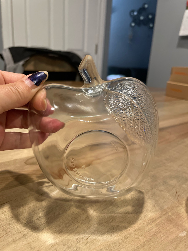 glass apple shaped glass dishes - photo 2