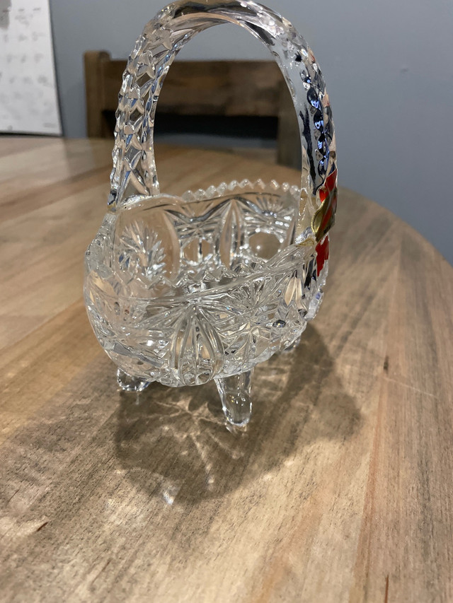 lead crystal basket - photo 2