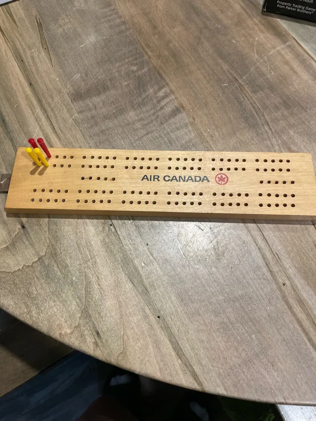 Air Canada Cribbage Board thumbnail