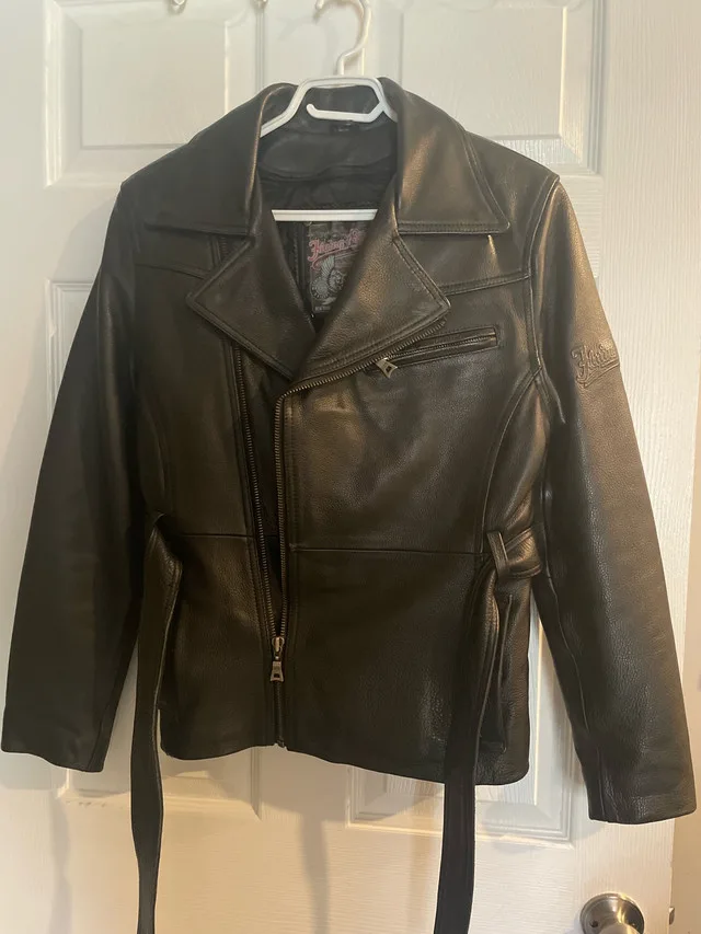 Flying Bikers Leather Jacket thumbnail