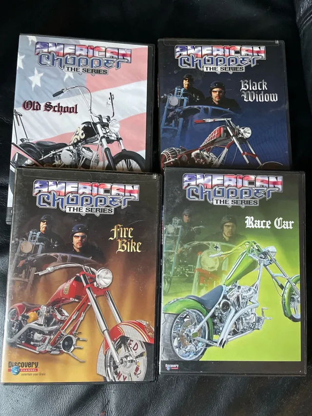 4 dvds American chopper thumbnail