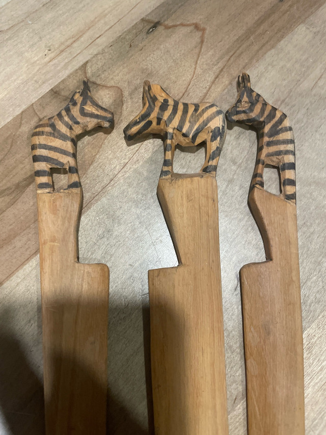 Wooden Zebra Letter Openers - photo 2