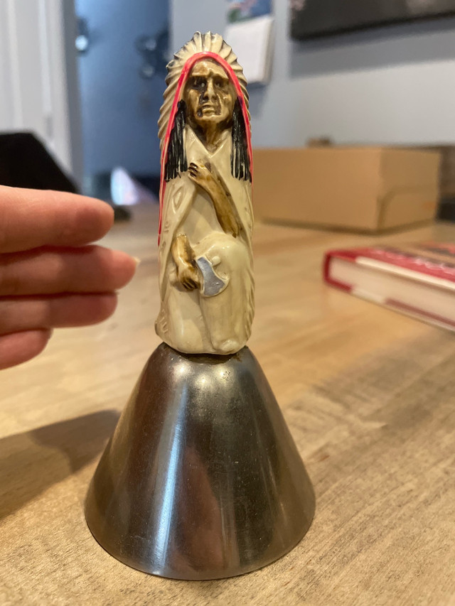 Native American Figurine Bell