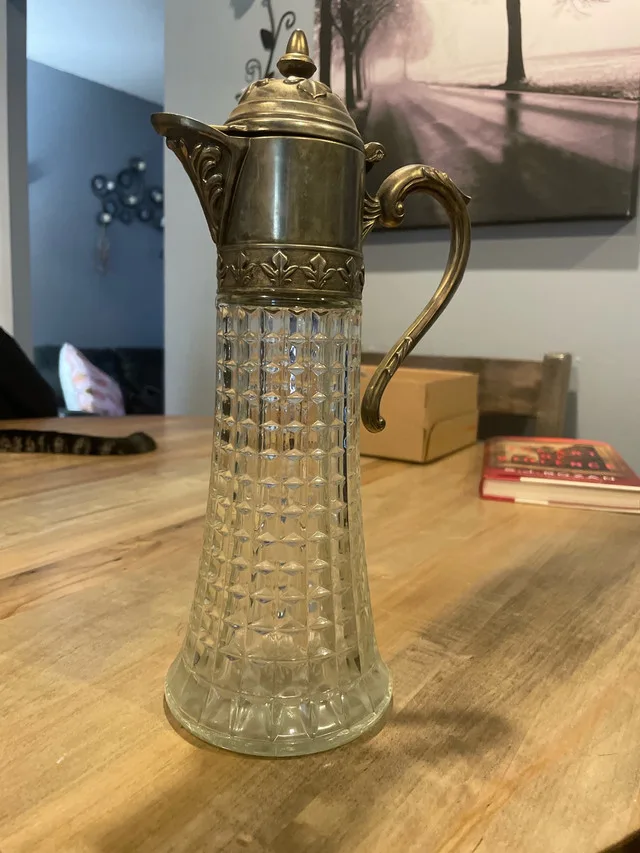 Silver Plated Water Pitcher thumbnail