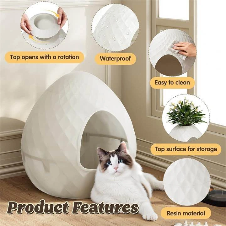 Hidden Planter Cat Litter Box - photo 3