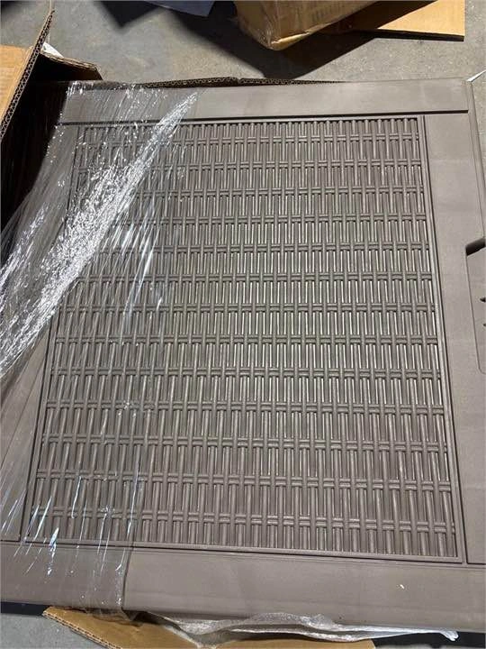 31 Gallon Resin Wicker Outdoor Storage Deck Box - photo 5