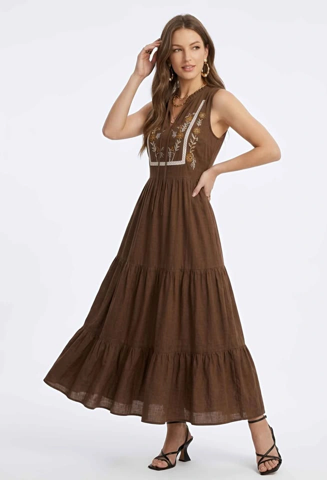 Printed Long Dress – M/L (Selling Fast 🔥) - photo 3