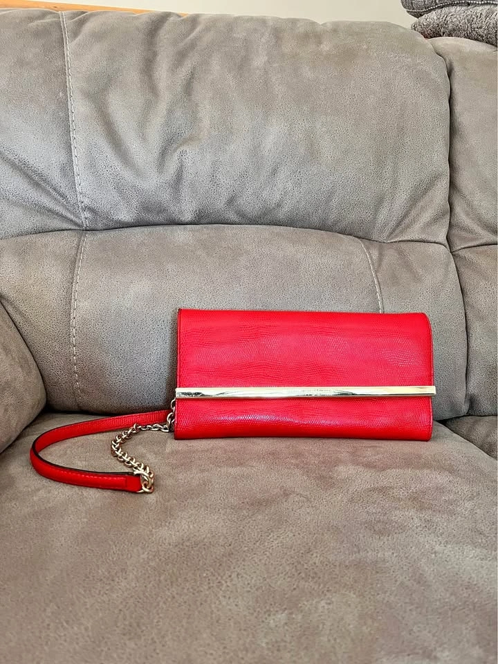 Diane Von Furstenberg Red Bag/Purse