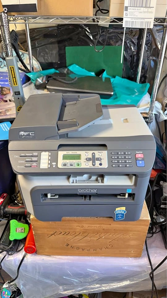 Brother MFC-7840W Wireless Laser All-in-One Printer Tested Worki