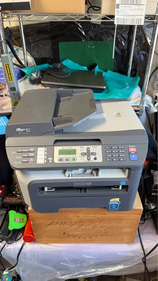 Brother MFC-7840W Wireless Laser All-in-One Printer Tested Worki - photo 2