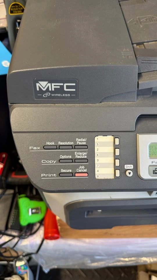 Brother MFC-7840W Wireless Laser All-in-One Printer Tested Worki - photo 3