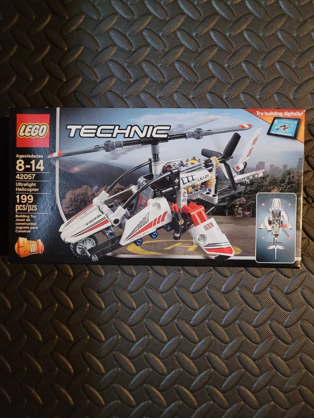 LEGO TECHNIC 42057: Ultralight Helicopter, New & Factory Sealed