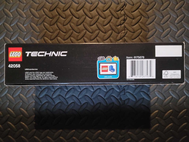 LEGO TECHNIC 42058: Stunt Bike,  New and Factory Sealed - photo 5