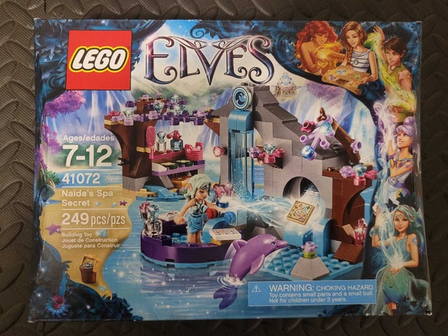 LEGO ELVES 41072: Naida's Spa Secret. New & Factory Sealed.
