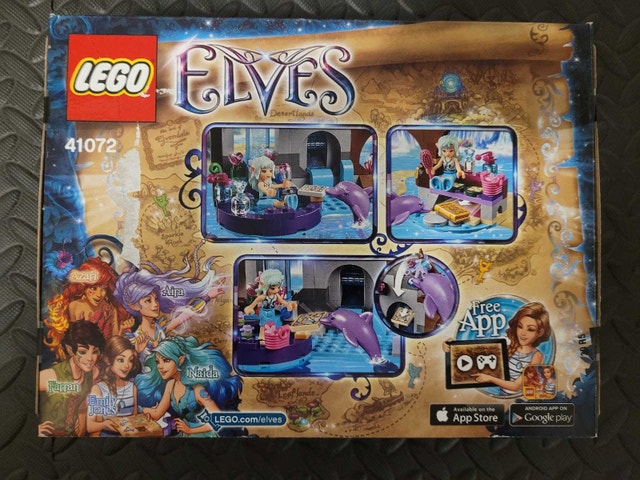 LEGO ELVES 41072: Naida's Spa Secret. New & Factory Sealed. - photo 2