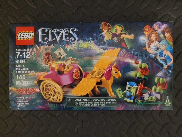 LEGO ELVES 41186: Azari & the Goblin Forest Escape, New & Sealed