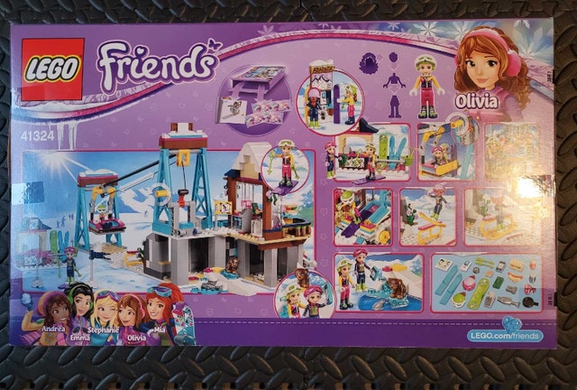 LEGO FRIENDS 41324: Snow Resort Ski Lift, New & Factory Sealed - photo 2