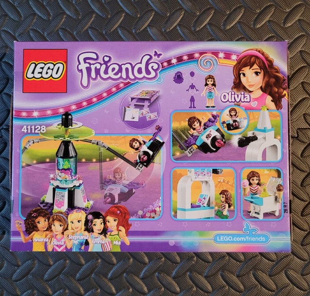 LEGO Friends 41128: Amusement Park Space Ride, New & Sealed - photo 2