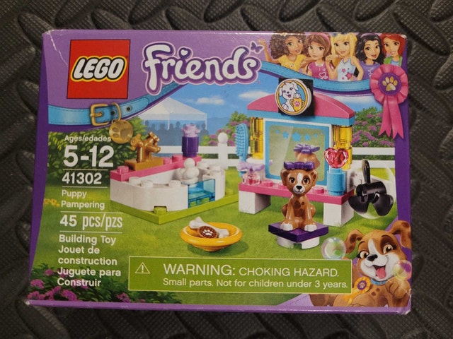 LEGO FRIENDS 41302: Puppy Pampering, New & Factory Sealed