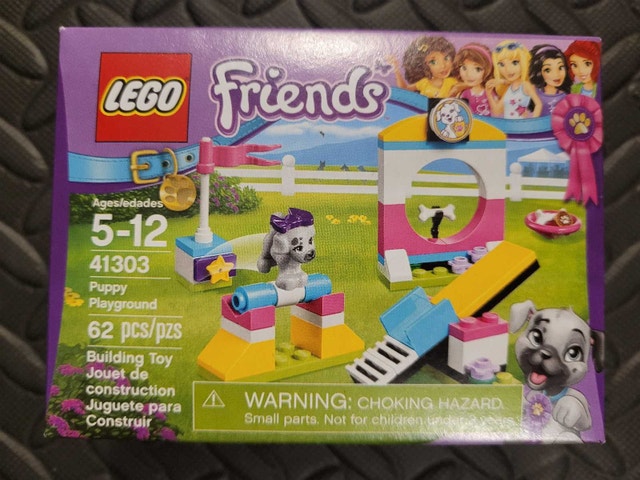 LEGO FRIENDS 41303: Puppy Playground, New and Factory Sealed