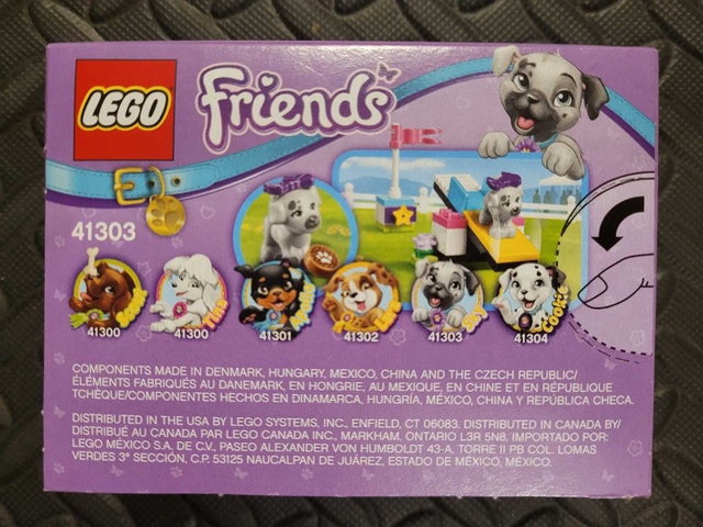 LEGO FRIENDS 41303: Puppy Playground, New and Factory Sealed - photo 2