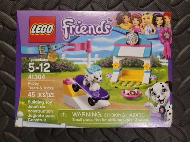 LEGO FRIENDS 41304: Puppy Treats & Tricks, New & Factory Sealed