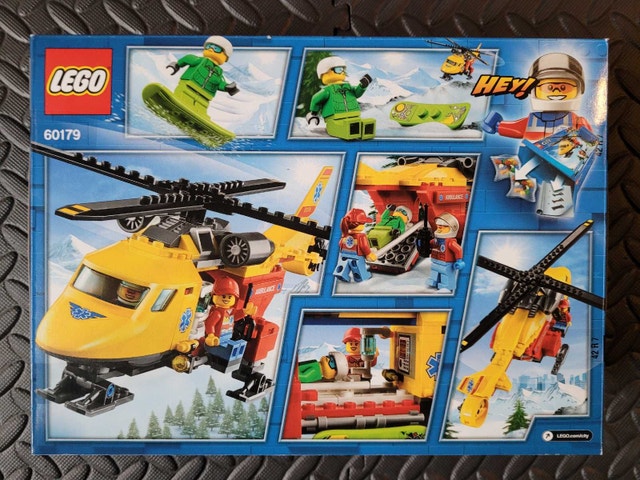 LEGO CITY 60179: Ambulance Helicopter, New and Factory Sealed. - photo 2