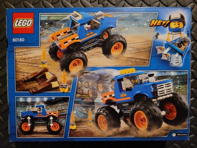 LEGO CITY 60180: Monster Truck, New and Factory Sealed - photo 2