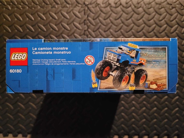 LEGO CITY 60180: Monster Truck, New and Factory Sealed - photo 4