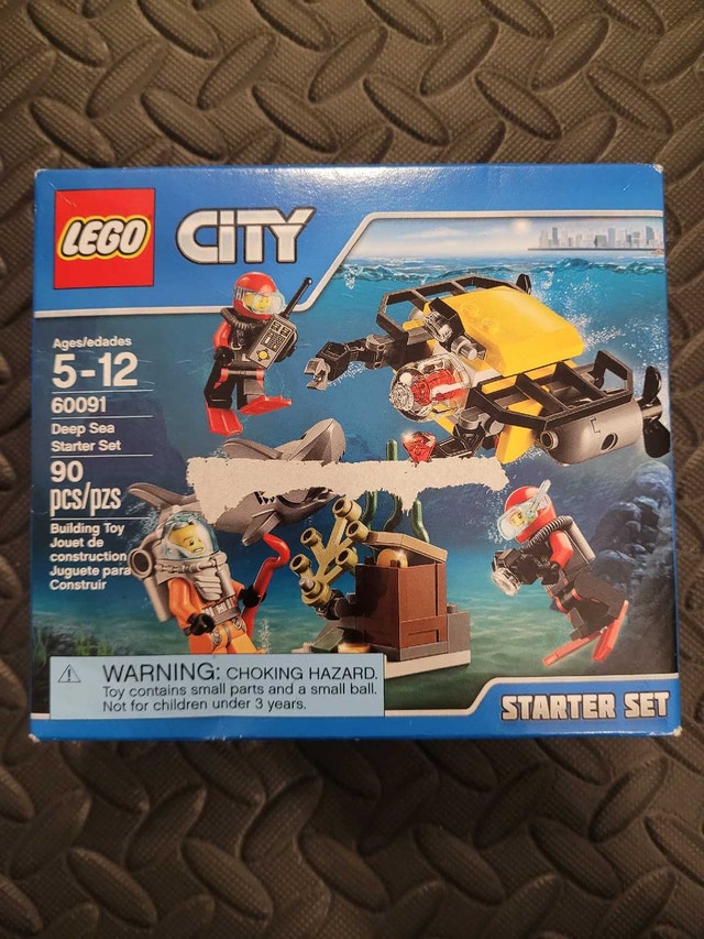 LEGO CITY 60091: Deep Sea Starter Set, New & Sealed