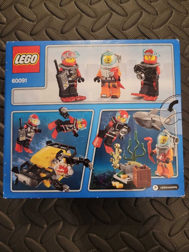 LEGO CITY 60091: Deep Sea Starter Set, New & Sealed - photo 2