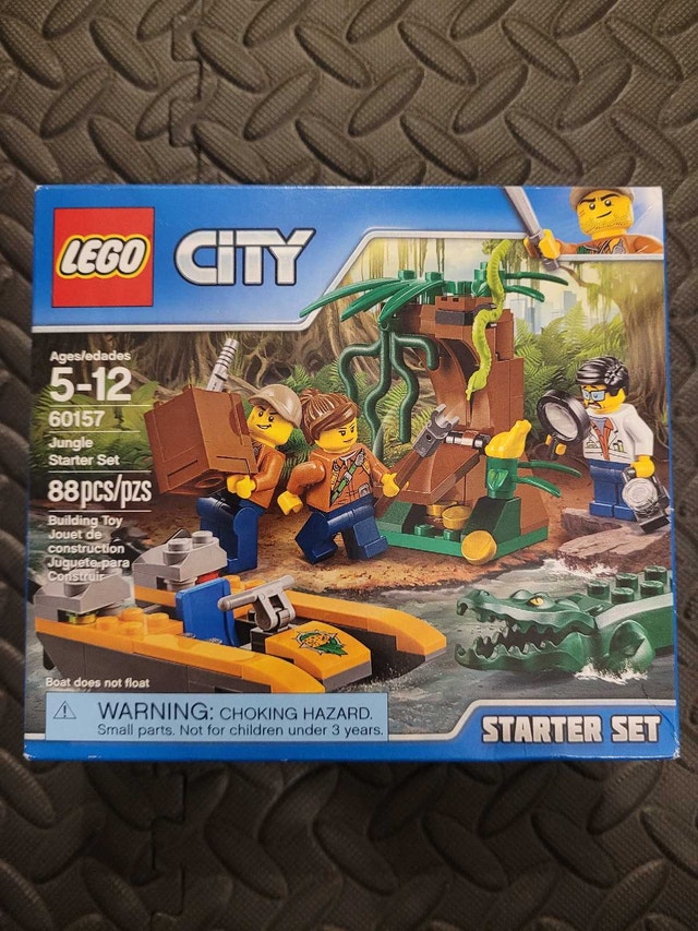LEGO CITY 60157: Jungle Starter Set, New and Factory Sealed