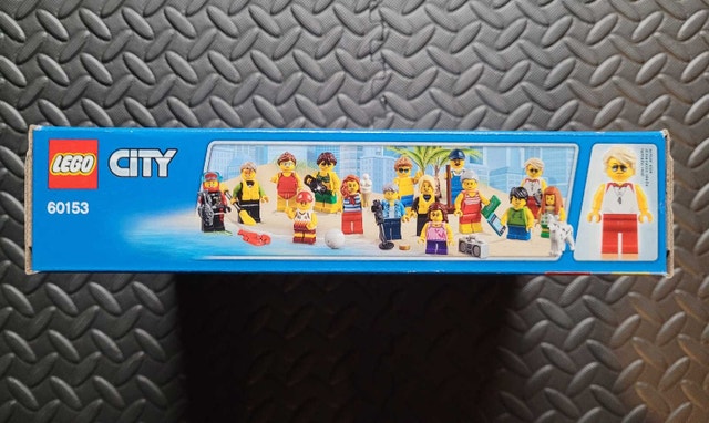 LEGO City 60153 People Pack Fun at the Beach, New & Sealed, Rare - photo 3