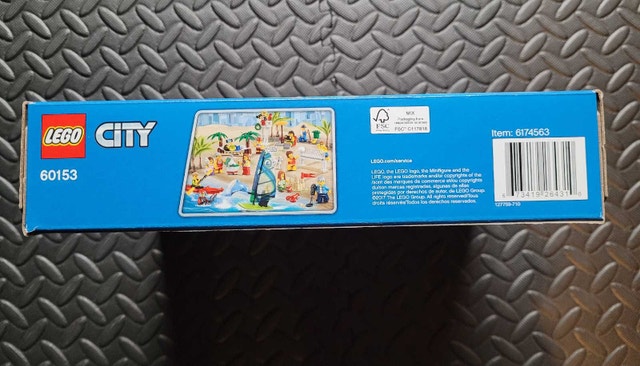 LEGO City 60153 People Pack Fun at the Beach, New & Sealed, Rare - photo 4