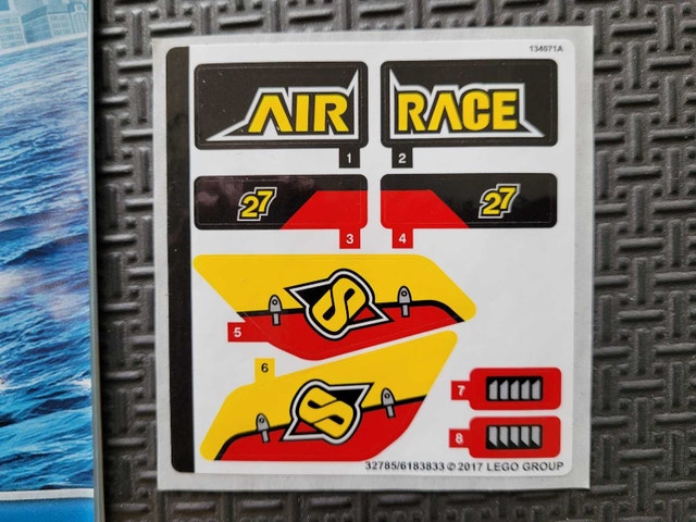 LEGO CITY 60144: Race Plane, New & Sealed Bags, NO BOX - photo 3