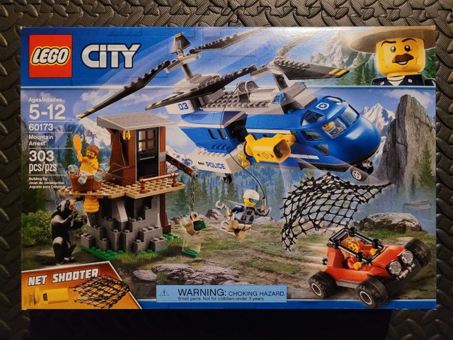 LEGO CITY 60173: Mountain Arrest, New Factory Sealed