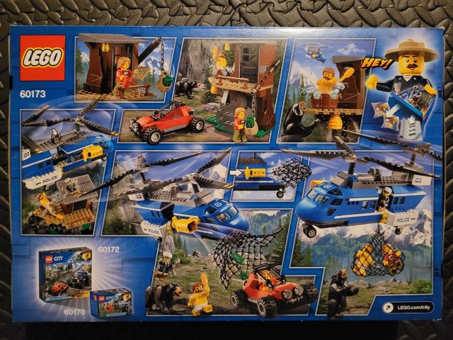 LEGO CITY 60173: Mountain Arrest, New Factory Sealed - photo 2