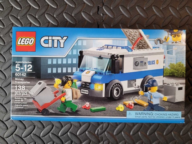 LEGO CITY 60142: Money Transporter, NEW And Factory Sealed