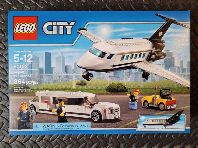 LEGO CITY 60102: Airport VIP Service, New & Factory Sealed, Rare