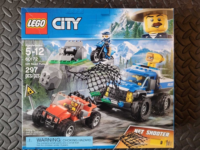 LEGO CITY 60172: Dirt Road Pursuit, New, Factory Sealed
